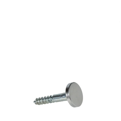 Screws with flat caps Screws with flat caps