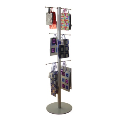 Carrier bag stand without poster holder
